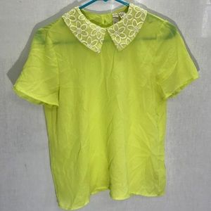 Super cute neon yellow shirt